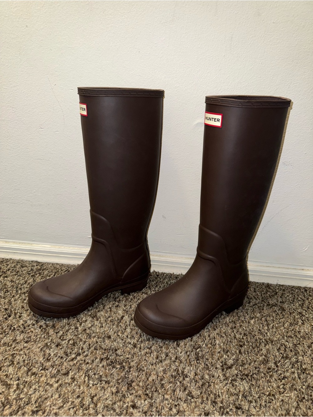 VIRAL Hunter Chocolate Brown Rain Boots